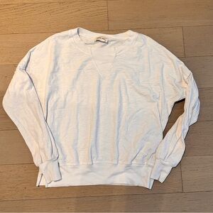 100% Cotton White Pullover NWOT